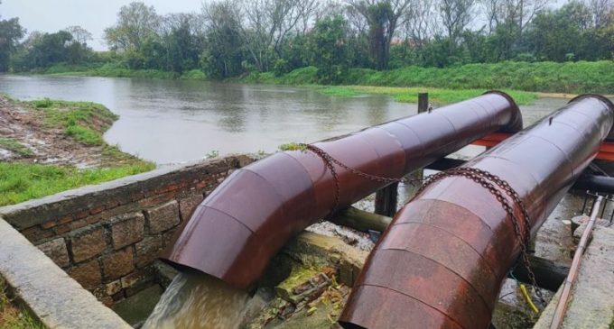 Sanep monitora casas de bombas do município