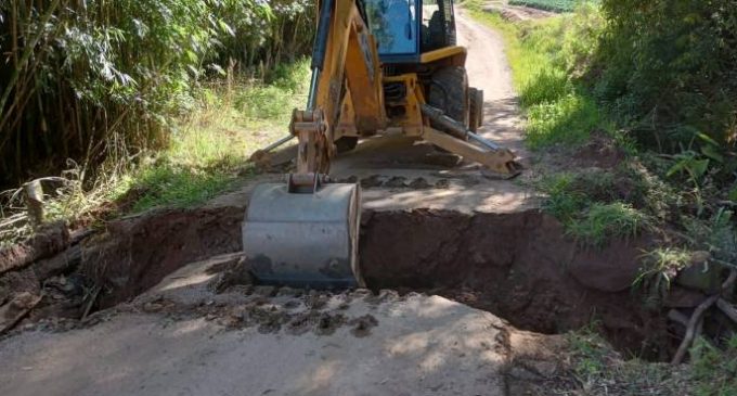 Mutirão recupera cerca de 60% dos pontos interrompidos na colônia