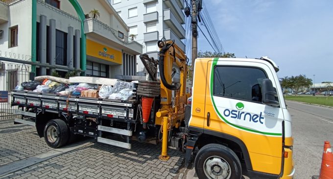 Osirnet arrecada milhares de doações para afetados pelas enchentes no estado