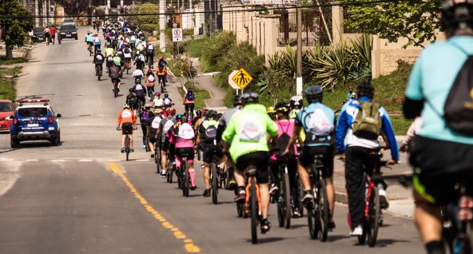 Passeio ciclístico marca comemorações no IFSul