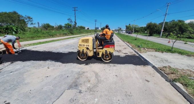 Trecho da avenida Ferreira Viana tem trânsito liberado