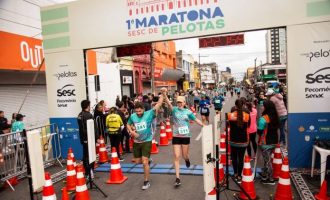 1ª Maratona Sesc Pelotas reuniu cerca de dois mil atletas