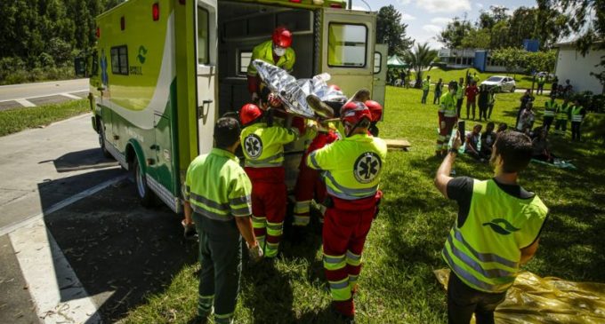 Ecosul simula acidente com carga perigosa e múltiplas vítimas