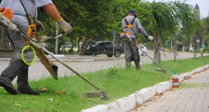 Prefeitura intensifica trabalho no Laranjal para o veraneio