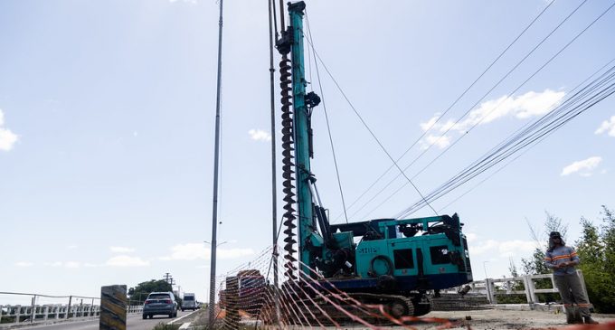 Obras da ponte do Laranjal estão perto da conclusão