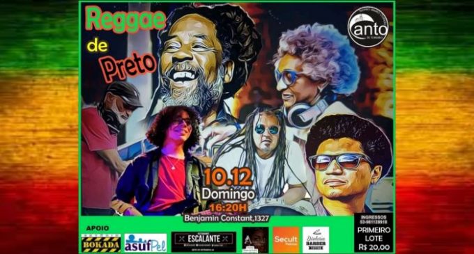 Domingo tem Reggae de Preto no Kilombo Urbano