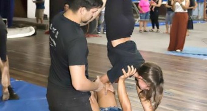 Projeto oferece oficinas circenses para mulheres