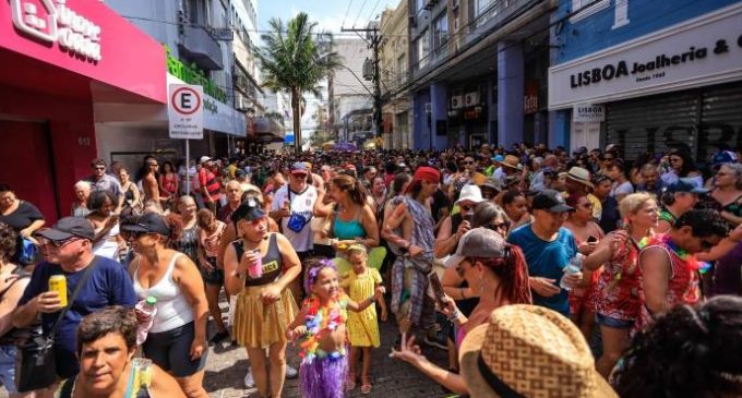 Carnaval de Rua de blocos, cordões e bandas vai ter apoio da Prefeitura