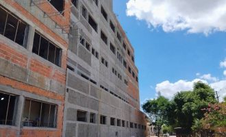 Hospital Regional de Pronto Socorro está com 60% das obras executadas