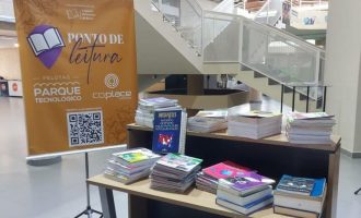 Campanha de arrecadação de livros do Pelotas Parque Tecnológico é prorrogada até dia 10