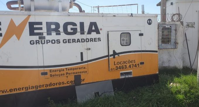 Geradores garantem o abastecimento de água em sete municípios da região Sul do RS