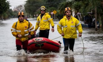 Pelotas recebe guarnição de bombeiros do Maranhão