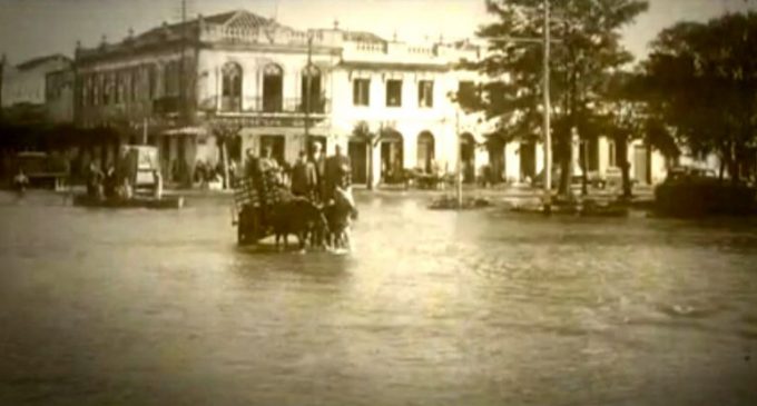 Enchente histórica de 1941 também atingiu a Zona Sul