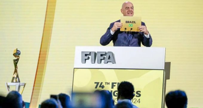 Brasil vai sediar Copa do Mundo Feminina de futebol em 2027