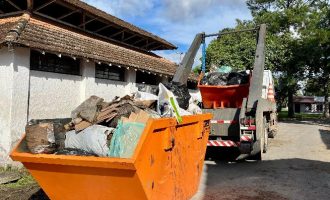 Coleta orgânica é realizada nos abrigos do município