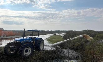 Drenagem avança e recupera ruas do Laranjal