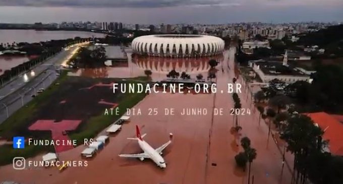 Profissionais do audiovisual atingidos pelas cheias podem receber até 12 mil reais de auxílio financeiro via Fundacine