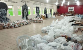 Solidariedade Pelotas encerra distribuição de alimentos com a entrega de mais de 200 cestas