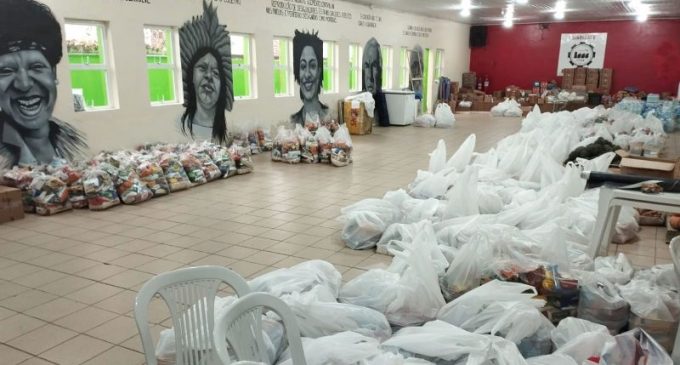 Solidariedade Pelotas encerra distribuição de alimentos com a entrega de mais de 200 cestas