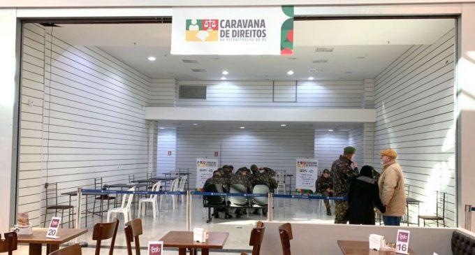 “Caravana de Direitos na Reconstrução no RS” inicia atendimentos em Pelotas nesta segunda (01)