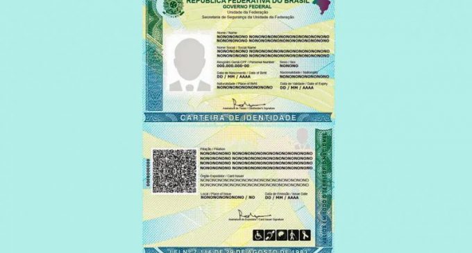 Dez milhões de brasileiros têm a nova Carteira de Identidade Nacional