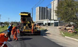 Trecho da Ferreira Viana está com trânsito bloqueado para obras