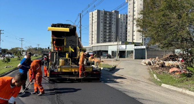 Trecho da Ferreira Viana está com trânsito bloqueado para obras