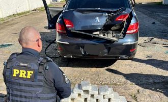 PRF prende três estrangeiros com 50 kg de pasta base de cocaína em Pelotas