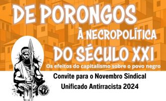 Novembro Unificado Sindical Antirracista homenageia Lanceiros Negros