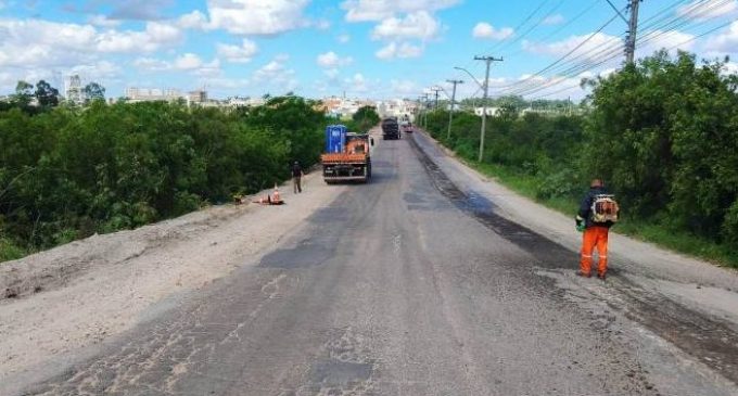 Trânsito volta ao normal na avenida Francisco Caruccio