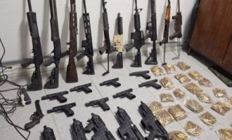 Polícia Civil apreende arsenal avaliado em mais de três milhões de reais