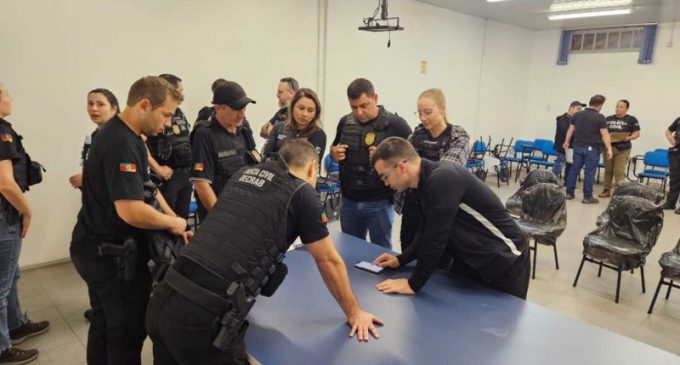 Polícia Civil deflagra Operação Tombador em quatro municípios