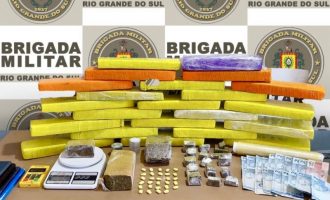 Dois homens são presos por tráfico de drogas em Pelotas