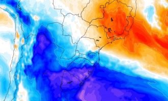 Massa de ar frio traz clima de outono em pleno dezembro