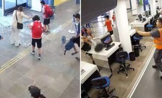 PF divulga vídeo do passageiro que vandalizou Aeroporto de Pelotas