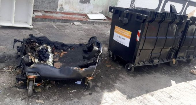 Prejuízo do município com queima de contêineres chega a R$ 58 mil em 2025