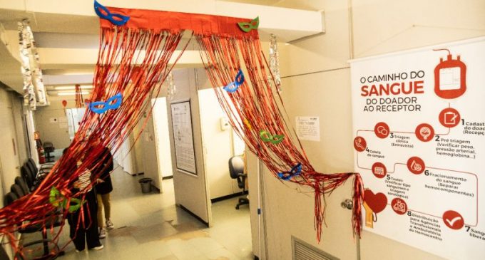 Hemopel lança tradicional campanha para doação de sangue no Carnaval