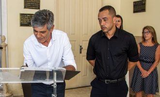 Marroni empossa Major Márcio Medeiros como secretário da Segurança