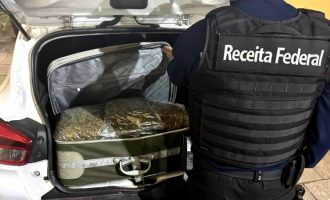 Receita Federal apreende armas de fogo e carga de skunk no Taim