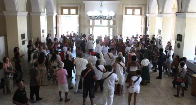 Tambores e emoção marcam o Dia Municipal do Sopapo