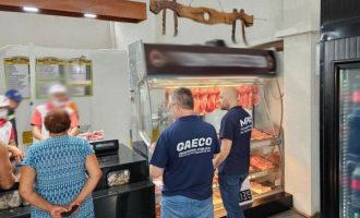 Praia do Cassino: Força-tarefa apreende três toneladas de produtos impróprios para consumo