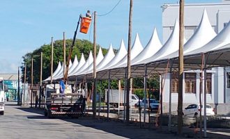 Passarela do Carnaval de Pelotas está quase pronta