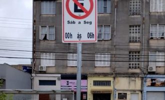 Fragata terá estacionamento proibido em alguns horários para evitar perturbação do sossego