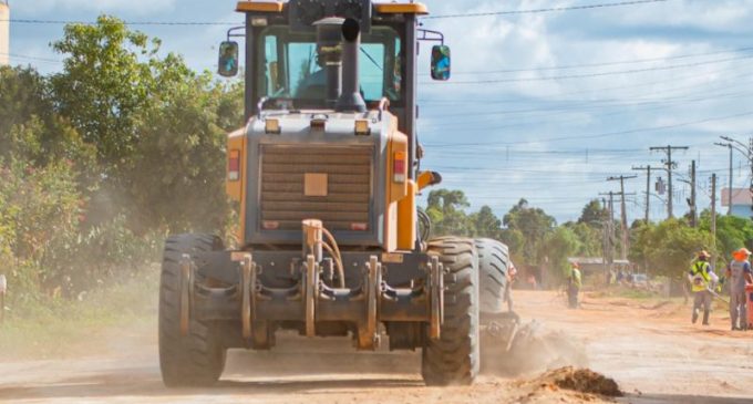 Prefeitura recupera vias do transporte coletivo