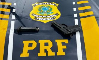 PRF prende homem por porte ilegal de arma de fogo em Rio Grande