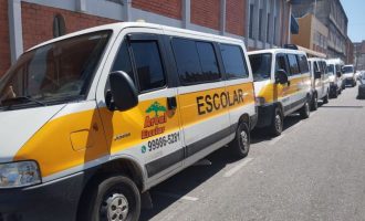Táxis e transporte escolar podem circular nos corredores de ônibus