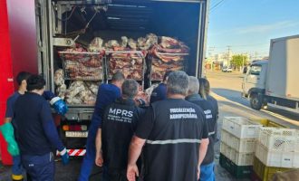 Operação do Programa Segurança dos Alimentos apreende 11 toneladas de produtos impróprios em Pelotas