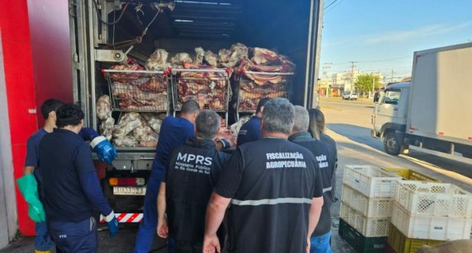 Operação do Programa Segurança dos Alimentos apreende 11 toneladas de produtos impróprios em Pelotas