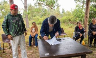 Marroni autoriza área para cultivo em assentamento