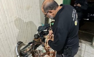 Operação Rede Segura desarticula quadrilha responsável por furtos, roubos e receptação de cabos